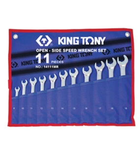 Bộ cờ lê vòng miệng 11 chi tiết 8-19mm Kingtony 14111MR