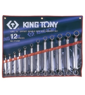 Bộ cờ lê vòng 12 chi tiết 6-32mm Kingtony 1712MR