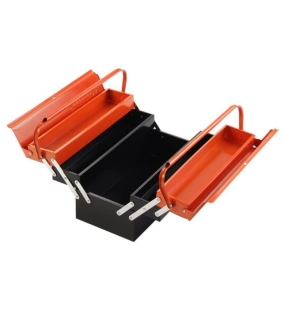 Thùng đồ nghề sắt 5 ngăn 420x200x205mm Kseibi 221015