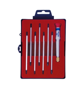 Bộ tuốc nơ vít điện tử 2 đầu 11 chi tiết Kingtony 32518MR01