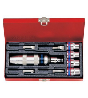Bộ mũi vít đóng 1/2″ 13 chi tiết Kingtony 4505MR01
