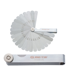 Bộ dưỡng đo độ dày 0.04-1mm 25 lá Kingtony 77335-25