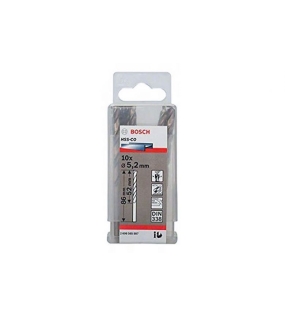 Mũi khoan INOX HSS-Co 5.2mm (hộp 10 mũi) Bosch 2608585887