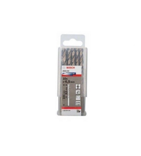 Mũi khoan INOX HSS-Co 6.5mm (hộp 10 mũi) Bosch 2608585890