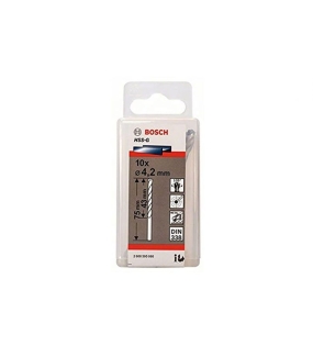 Mũi khoan sắt HSS-G 4.2mm (hộp 10 mũi) Bosch 2608595060