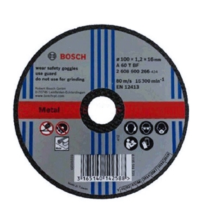 Đá cắt sắt 100mm Bosch 2608600266