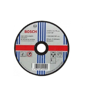 Đá cắt sắt 100x2x16mm Bosch 2608600267