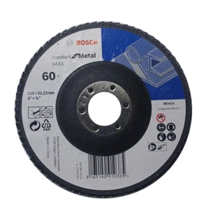 Đĩa nhám xếp Alox P40 Ø180mm Bosch 2608601692