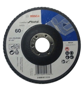 Đá nhám xếp P40 Ø100mm Bosch 2608603699