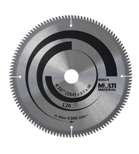 Lưỡi cắt nhôm đa năng 254&#215;30/25mm T120 Bosch 2608642203