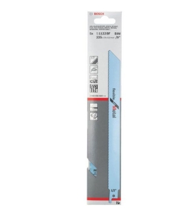 Lưỡi cưa kiếm S 1122 BF-Sắt (bộ 5 lưỡi) Bosch 2608656019