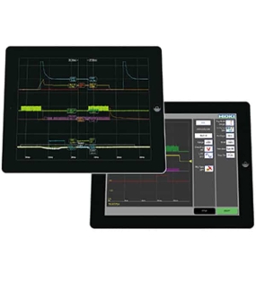 Phân tích tín hiệu điện Ipad App For Memory HiCorder HMR Terminal HIOKI IPADAPP