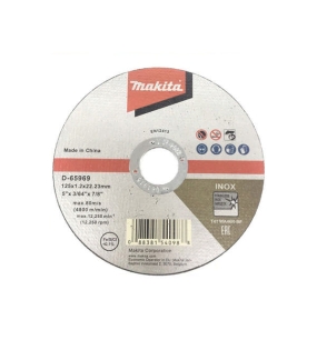 Đá cắt inox mỏng 125&#215;1.2&#215;22.23 Makita D-65969
