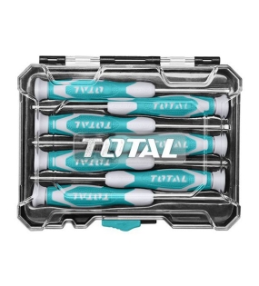 Bộ 7 tua vít đồng hồ Total THT250726