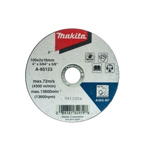 Đá cắt sắt A46S 100x2x16mm Makita A-85123