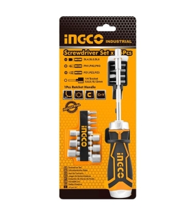 Bộ Tua Vít 15 Đầu INGCO AKISD1508