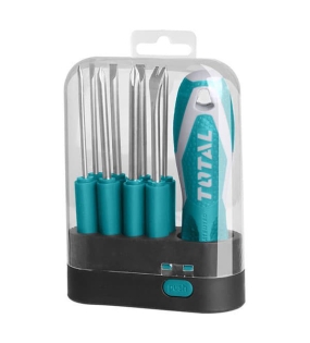 Bộ tua vít đa năng 9 chi tiết Total THT250906