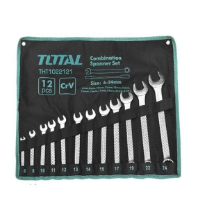 Bộ cờ lê vòng miệng 6-24mm Total THT1022121