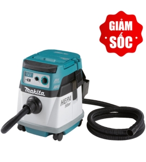 Thân Máy hút bụi dùng 2 pin 18V Makita DVC154LZX