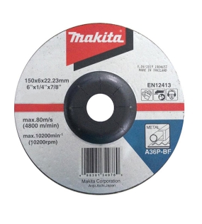 Đá mài thép A36P 150x6x22.23mm Makita A-83858