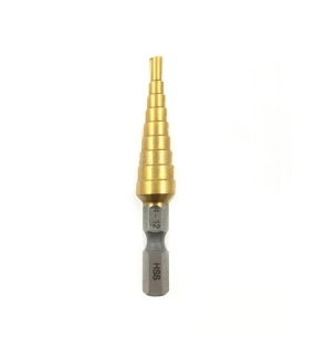 Mũi khoan bậc sọc thẳng phủ Ti-tan 4-20mm Makita D-46442