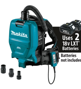 Thân máy hút bụi đeo vai 2 pin 18V Makita DVC260ZX