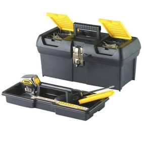 Hộp dụng cụ (nhựa) khóa sắt 12.5″ Stanley 1-92-064