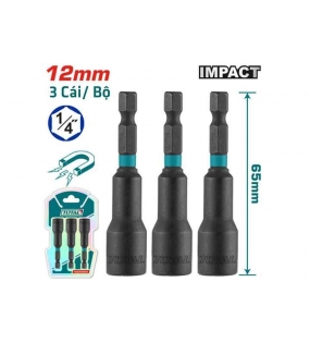 Bộ mũi bắn tôn 3 chi tiết 1/4" Total TAC271231