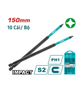 Bộ 10 mũi bắt vít PH1x150mm TACIM16PH163