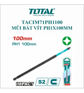 Mũi bắt vít PH1x100mm TACIM71PH1100