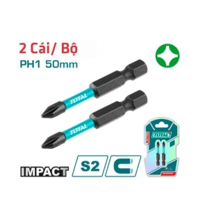 Bộ 2 mũi bắt vít PH1x50mm TACIM71PH150