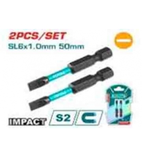 Bộ 2 mũi bắt vít SL6x1.0mm, 50mm TACIM71SL650