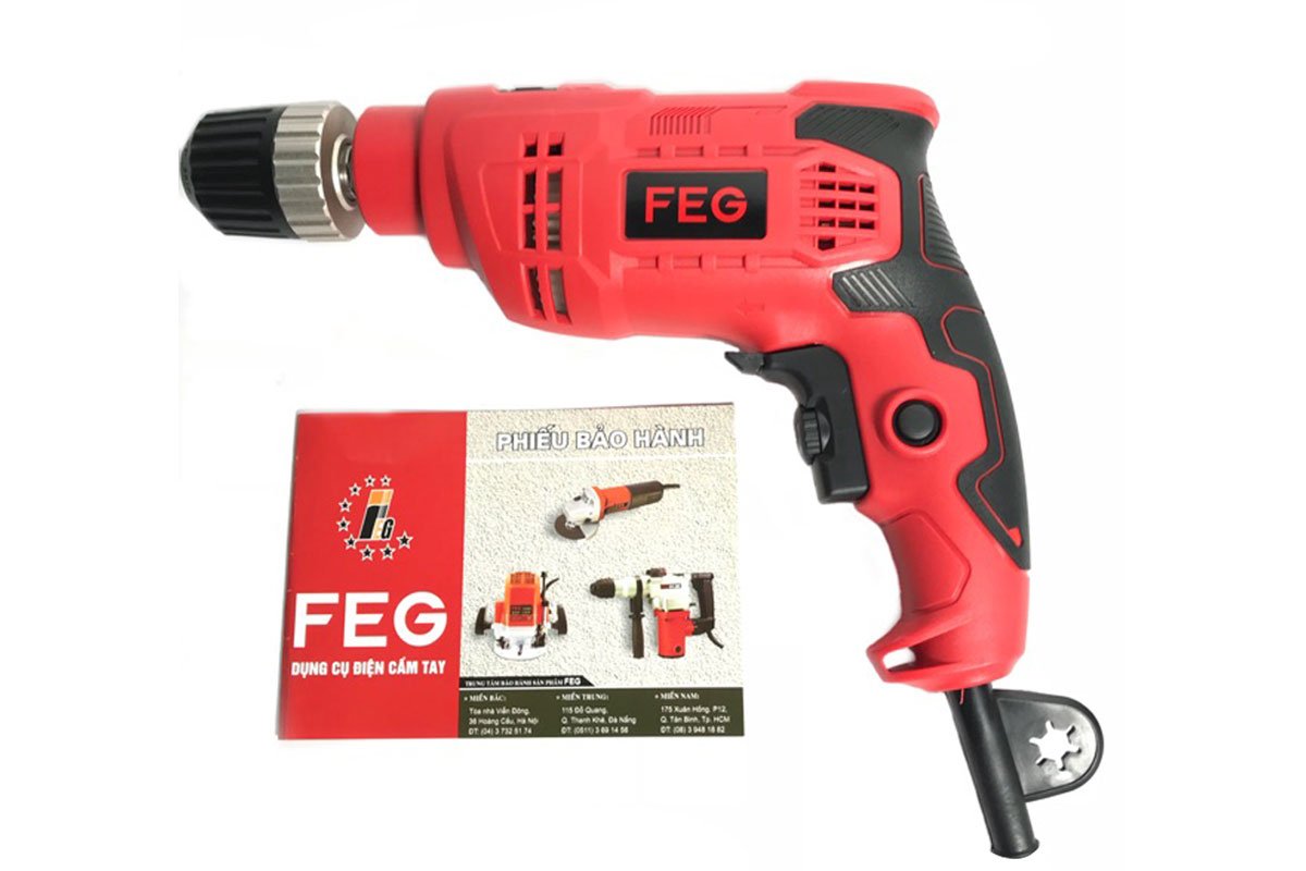 Máy khoan đầu nhôm 10mm FEG EG-512