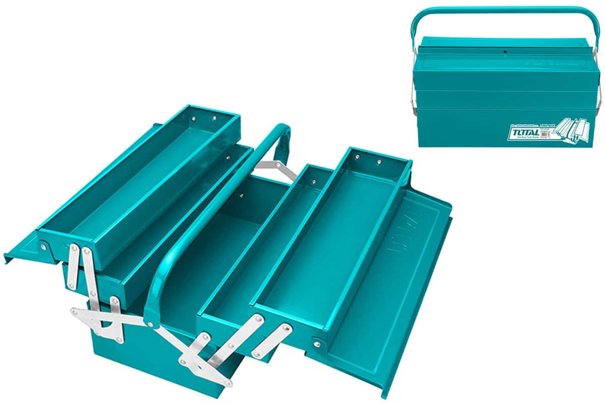 Hộp đồ nghề 400 x 200 x 159mm Total THT10702