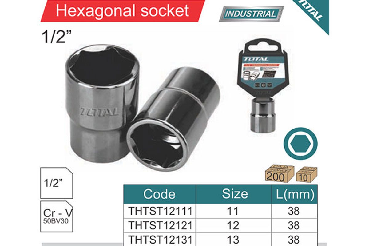 Đầu tuýp 11mm Total THTST12111