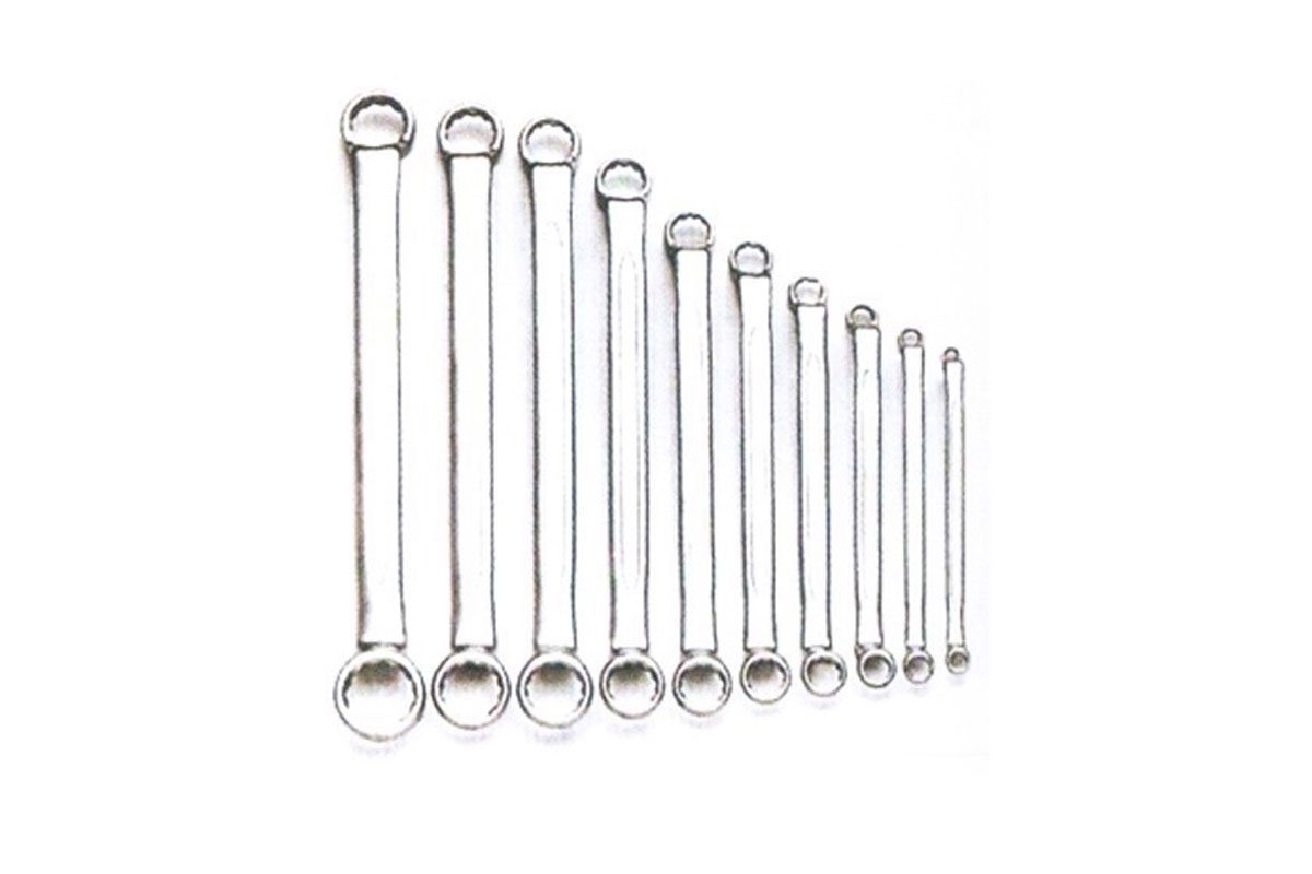 Bộ cờ lê 2 đầu vòng 75° in 7 chi tiết Stanley 87-714