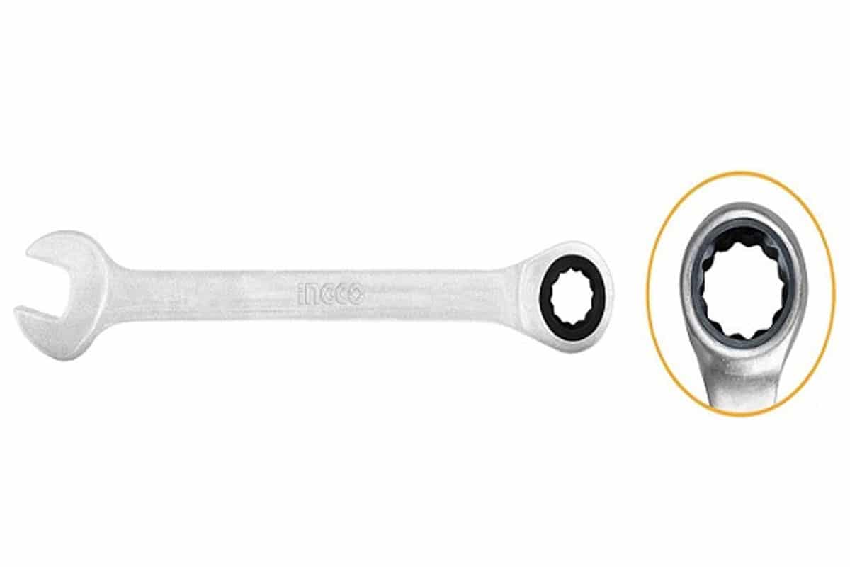 Cờ lê vòng miệng tự động 15x200mm INGCO HCSPAR151