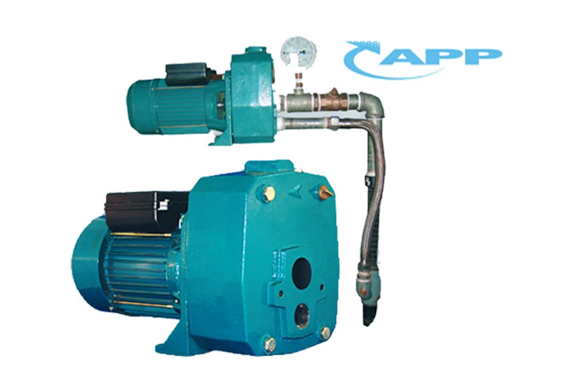Máy bơm đẩy cao 1.5HP APP PC-500E