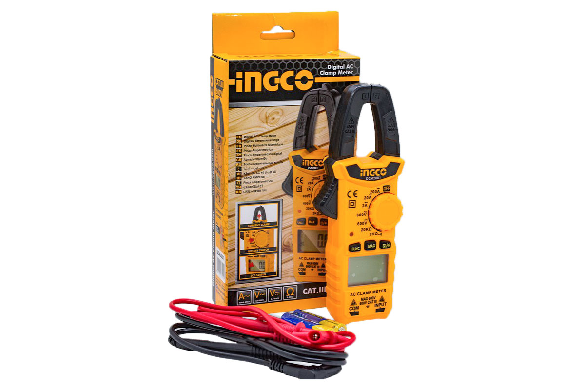 Kềm đo AC kỹ thuật số INGCO DCM2001