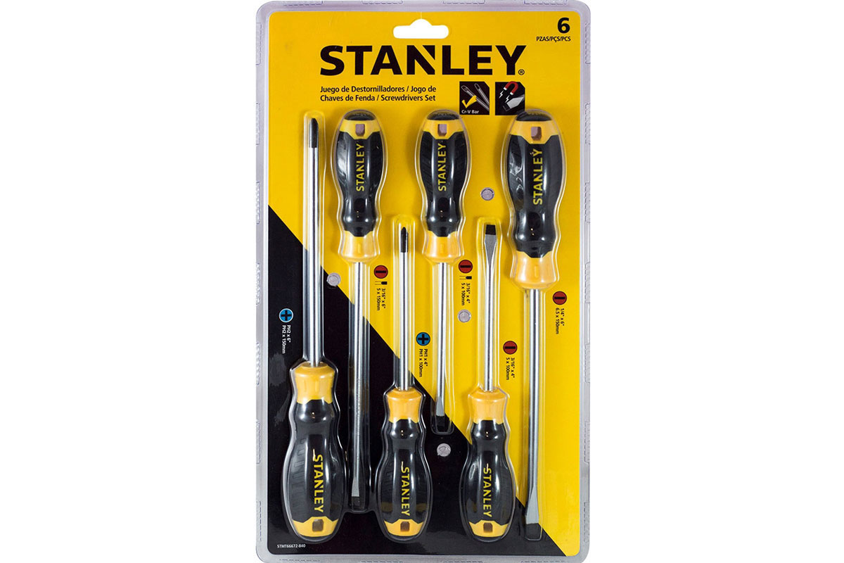 Tua vít bộ 6 chi tiết Stanley STMT66672
