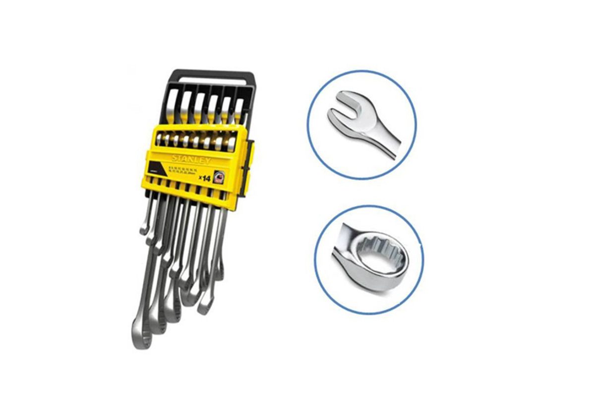 Cờ lê bộ vòng miệng in 13 chi tiết Stanley STMT78096-8