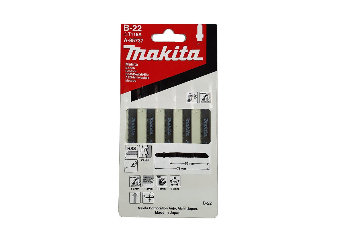 Bộ lưỡi cưa lọng NO.B22 Makita A-85737