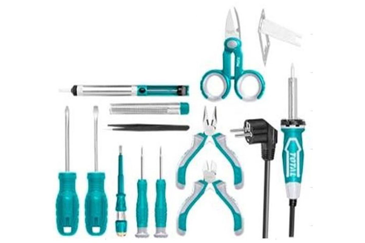 Bộ đồ nghề viễn thông 13 chi tiết Total TKTTSK0132