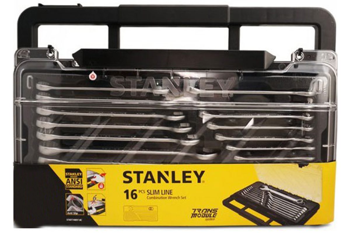 Cờ lê bộ vòng miệng 16 chi tiết MODULE Stanley STMT74897-8C