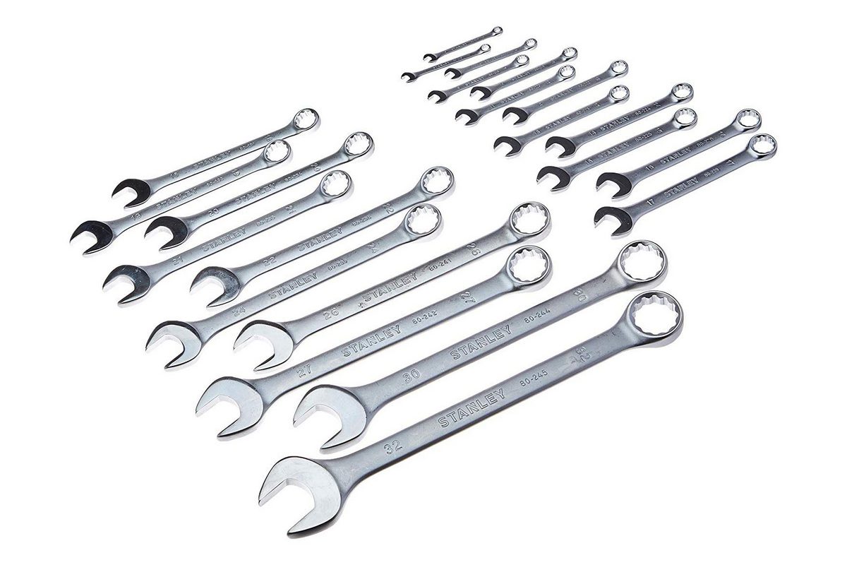 Cờ lê vòng miệng hệ mét (bộ 14c) Stanley 87-038-1
