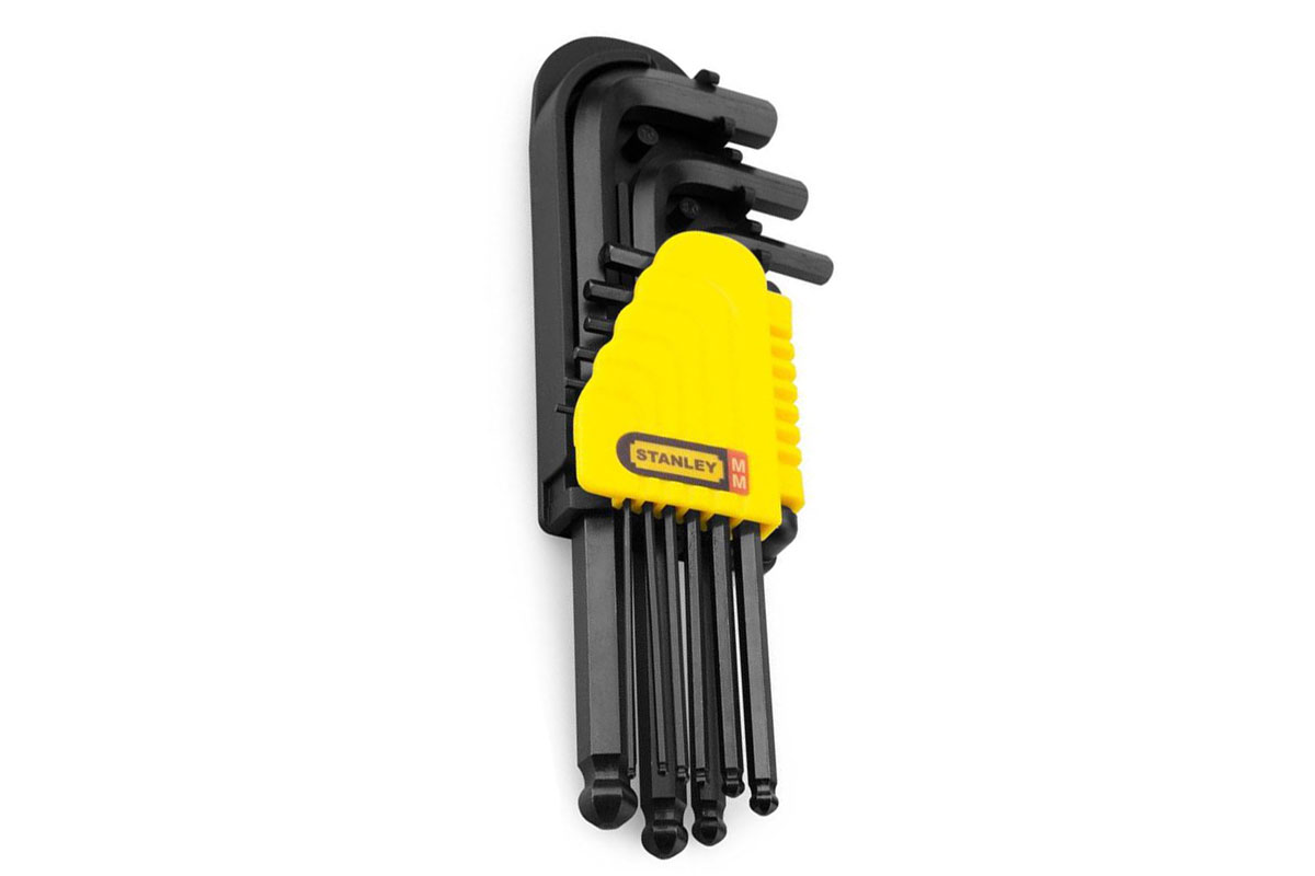 Lục giác đầu bi hệ mét (bộ 9 chi tiết) Stanley 69-256