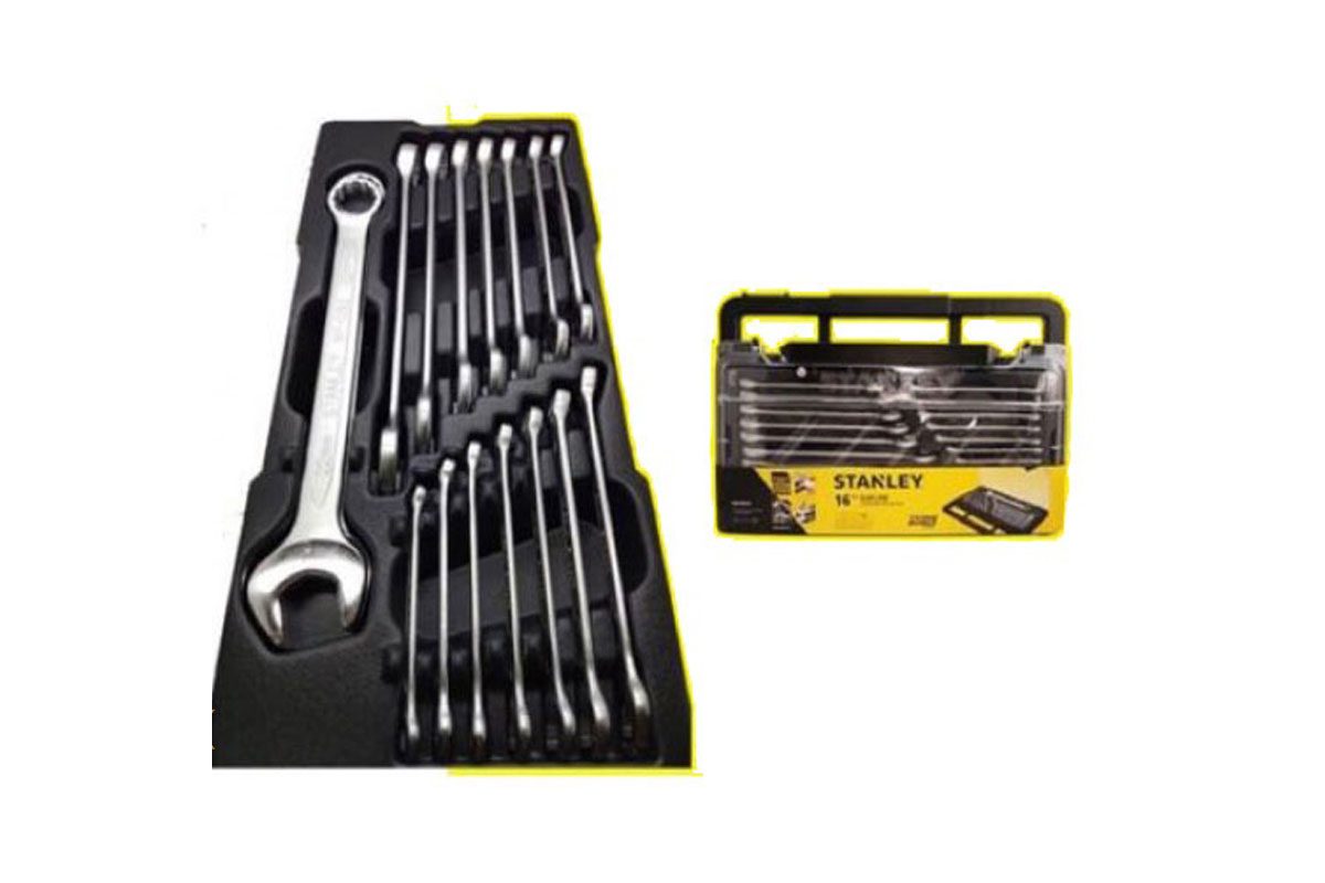 Cờ lê bộ vòng miệng 16 chi tiết MODULE Stanley STMT74897-8C