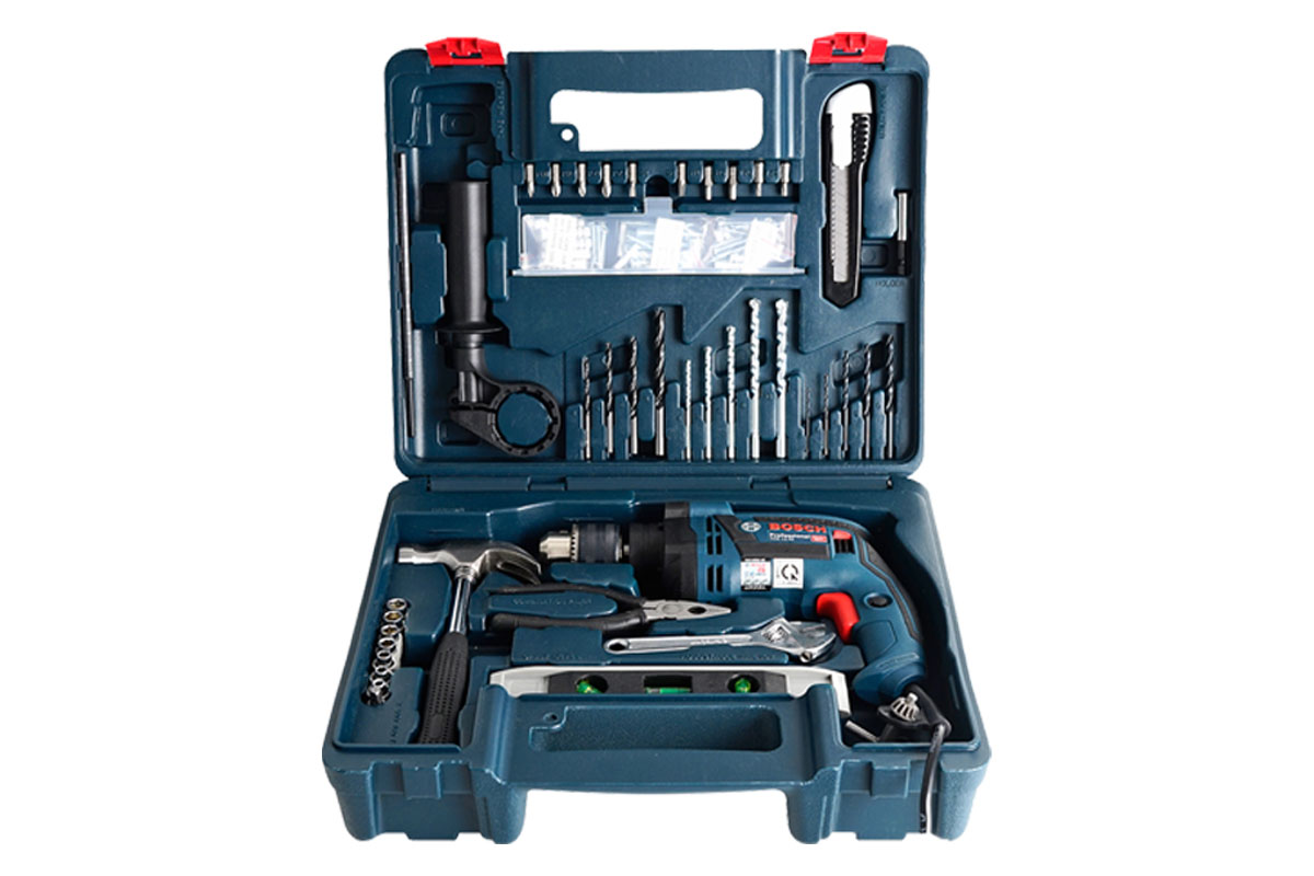 Máy khoan động lực 13mm Bosch GSB 13 RE (SET 100)