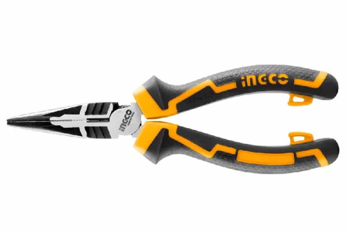 Kềm Mũi Nhọn Mỏ Dài Cao Cấp 160mm INGCO HHLNP28160