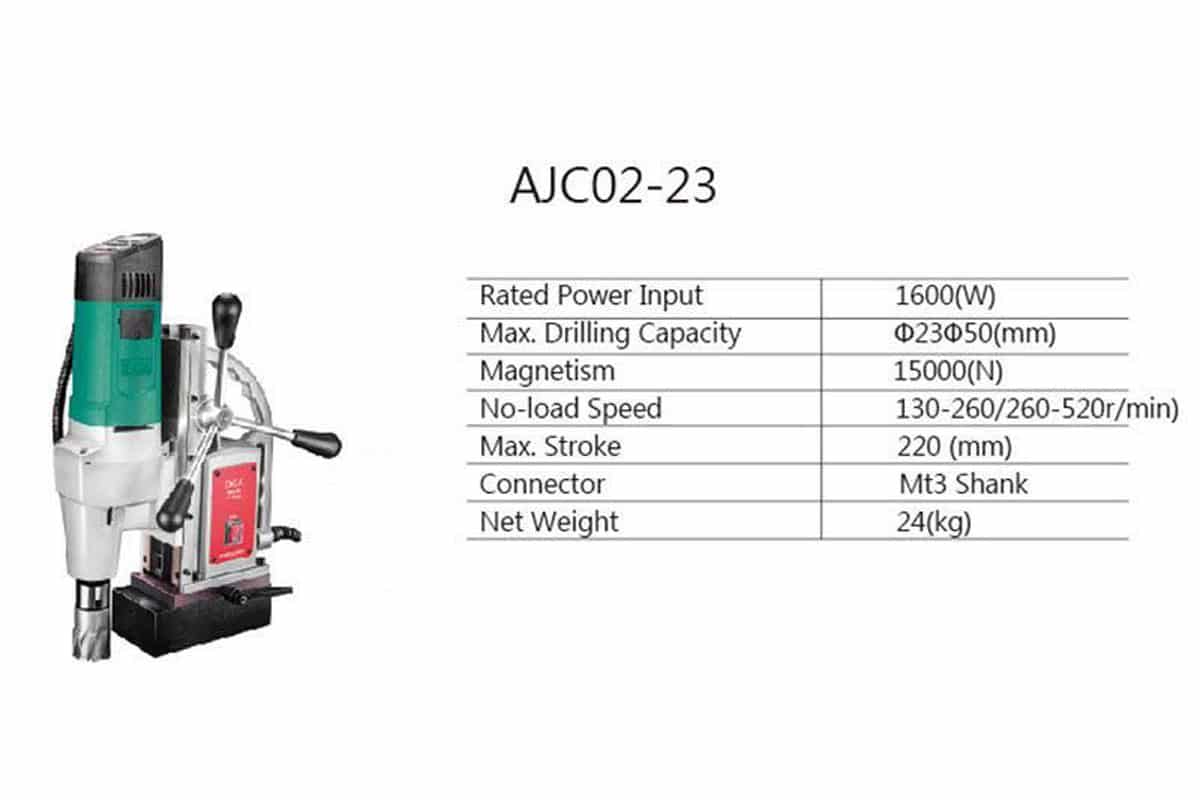 Máy khoan từ 1600W DCA AJC02-23